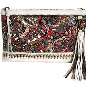 Sakroots Bags - Sakroots Artist Circle -Ruby Clutch Crossbody Sakroots Bags - Sakroots Artist Circle -Ruby Clutch Crossbody